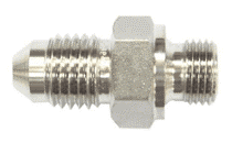 JHP NIPPLE 1/8NPT-7/16UNF