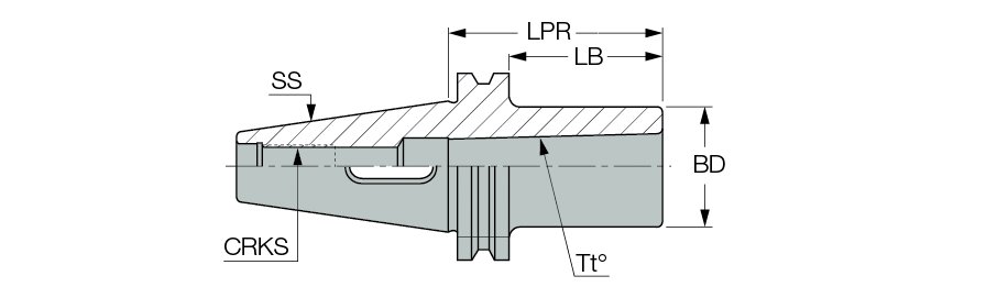 DIN69871 50 MT3X 65