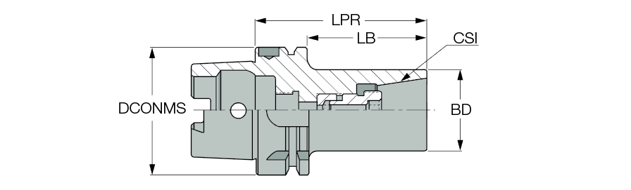 HSK A63 ER32 CLICK-IN