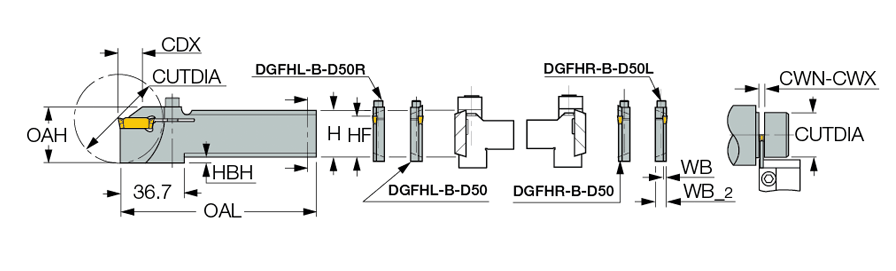 DGFHR 26B-3D50L