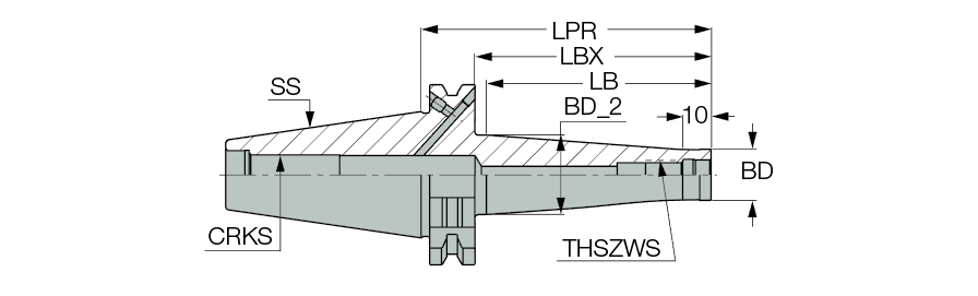 DIN69871 50 ODP16X 78