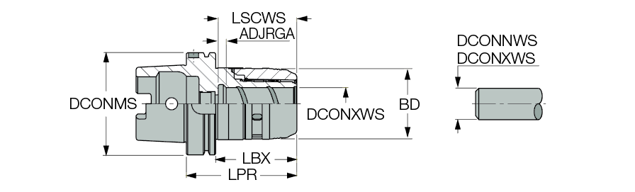 HSK A100 MAXIN32X135