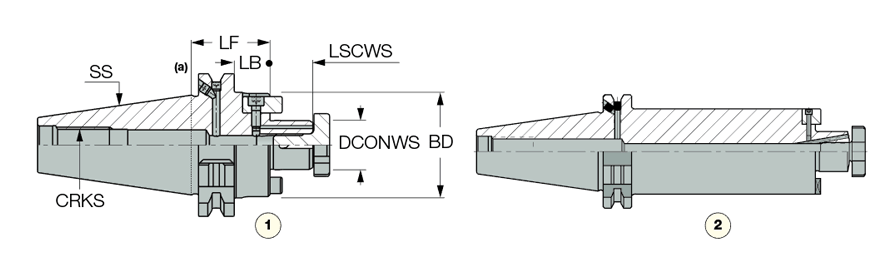 DIN69871 40 SEM22X 35 C