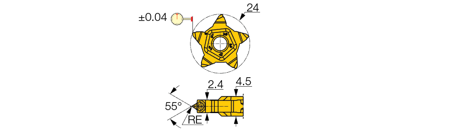 PENTA 24-19-BSPT   IC908