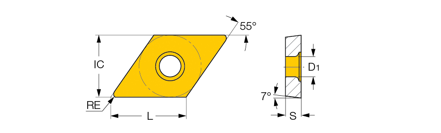 DCMT 11T302-FCF