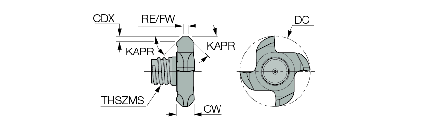 MM GRIT22P-45A-4T8