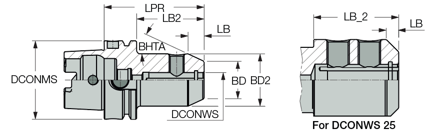 HSK A63 EM10X65 CX